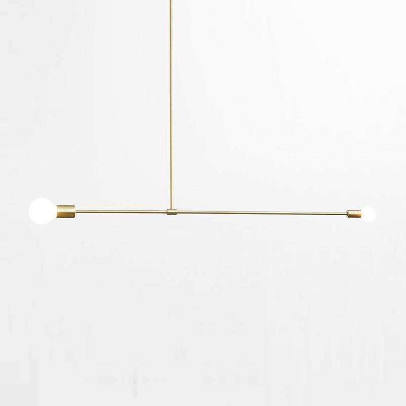 Dual Head Modern Minimalist Chandelier