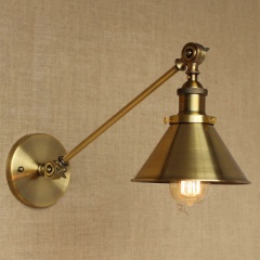 Retro Vintage Industrial Adjustable Arm Light Wall Sconce Office Studio Lighting