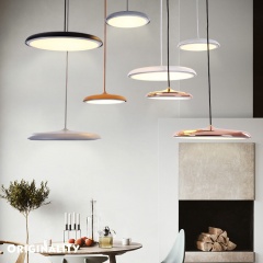 LED Hanging Light Flying Saucer Ultrathin Pendant Light