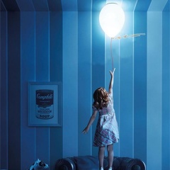 Balloon Flushmount Ceiling Light