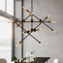 Circa Pendant Light Chandelier - 6 lines (12 heads)