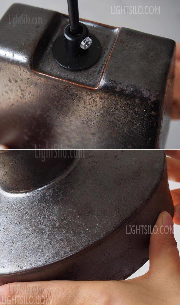 Black Ceramic Pendant Light