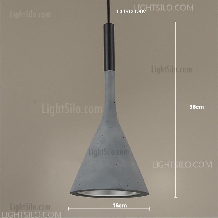 Concrete Beton Pendant Light