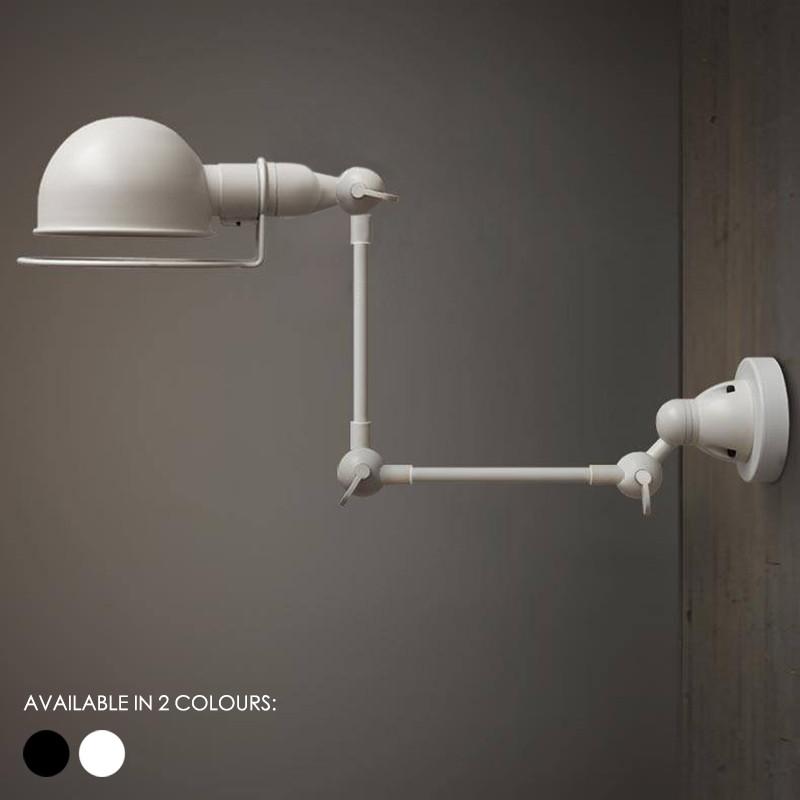 Fotis Mega Long Arm Industrial Retro Wall Light