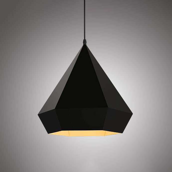 Black Diamond Geometric Pendant Light