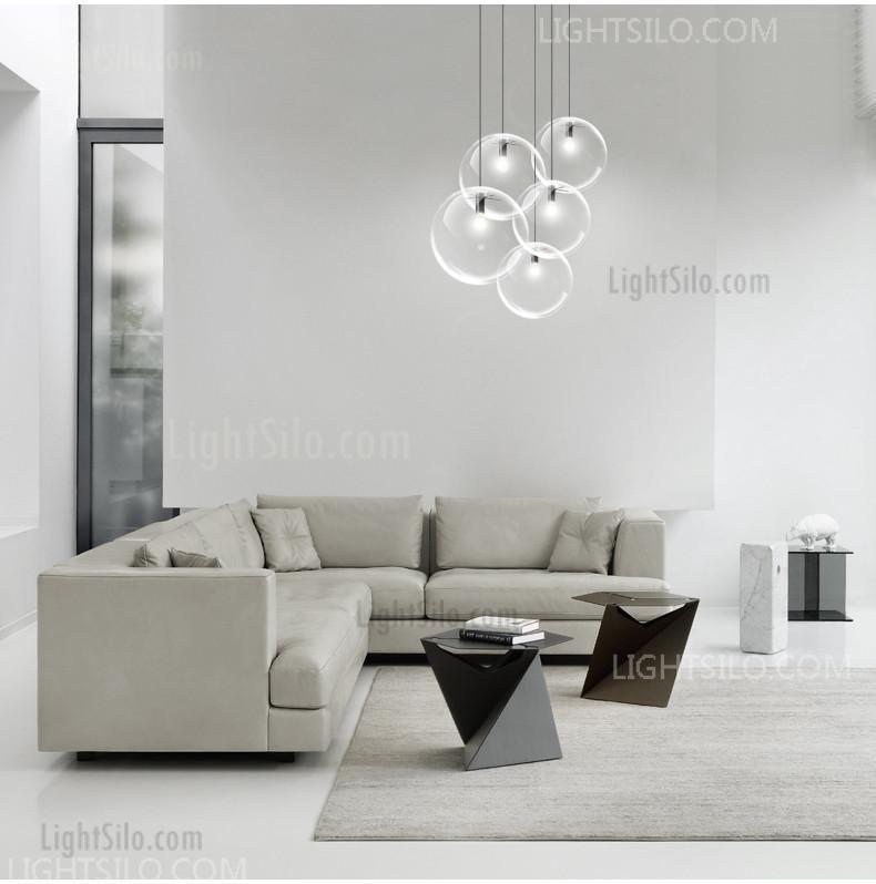 Glass Bubble Lamp Shade Pendant Ceiling Light - Glass Bubble Lamp Shade Pendant Ceiling Light