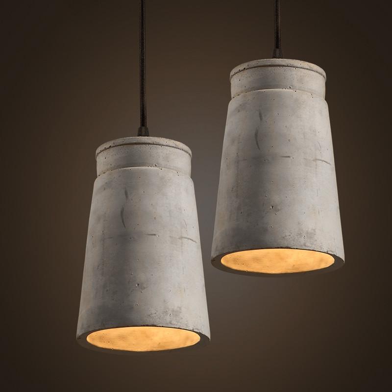 Concrete Pendant Light