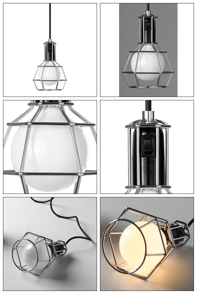 Cage Pendant Light