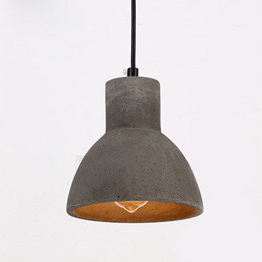 Concrete Loft Pendant Light