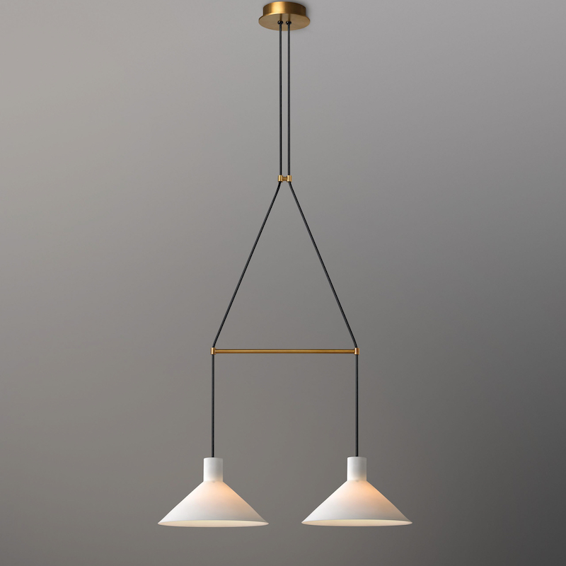 LAURISTON 2-LIGHT PENDANT