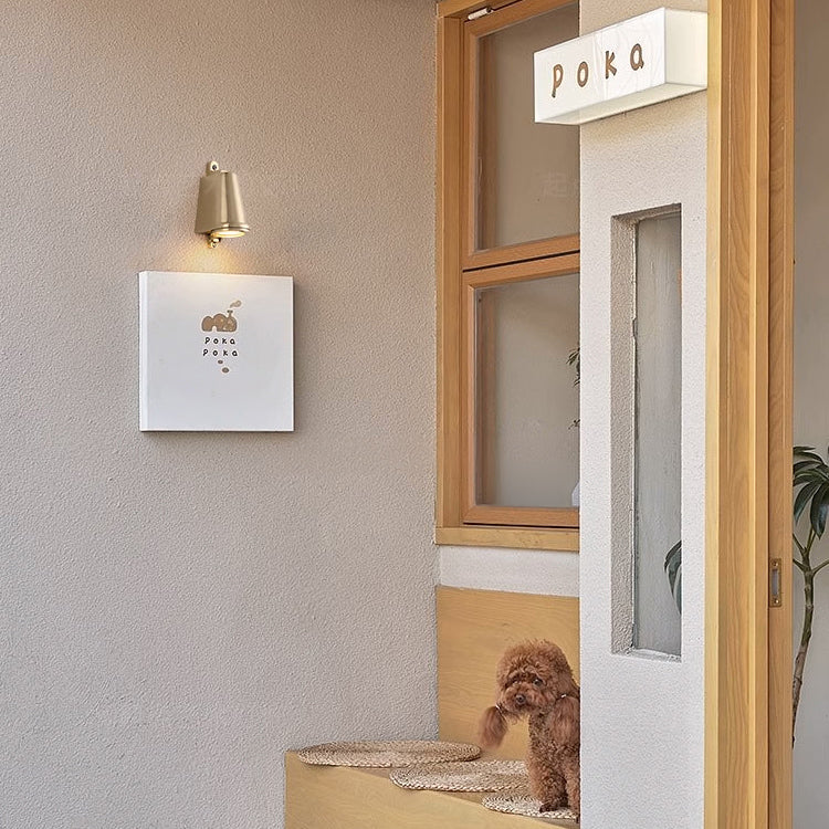 Brass Outdoor Rain Proof Wall Light