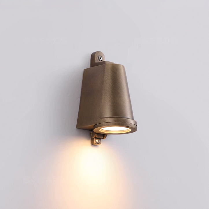 Brass Outdoor Rain Proof Wall Light