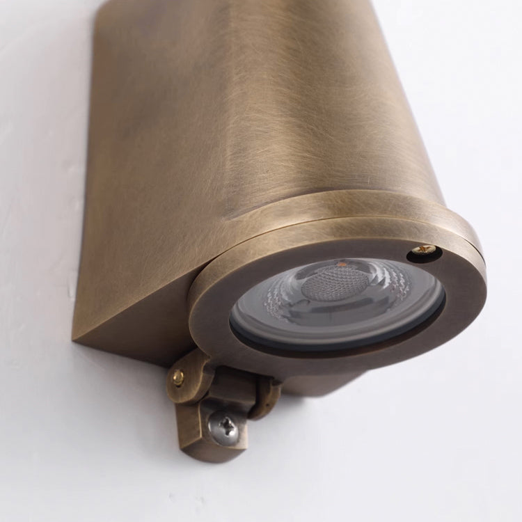 Brass Outdoor Rain Proof Wall Light