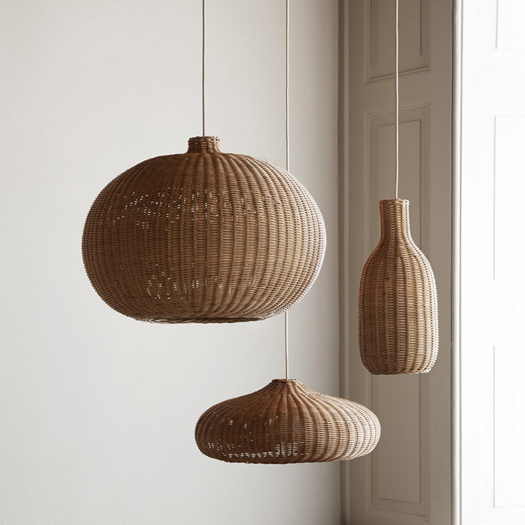 Finns Rattan Bamboo Pendant Light